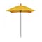 California Umbrella 6' Bronze Aluminum Market Patio Umbrella, Sunbrella Sunflower Yellow 194061334027 - alternate 1